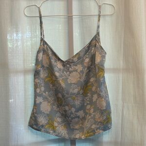 Urban Outfitters Blue Floral Camisole